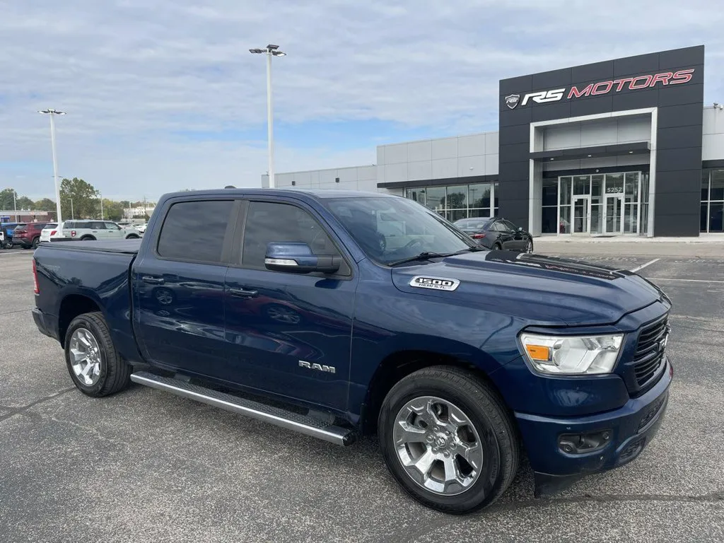 Blue 2021 Ram 1500 Big Horn/Lone Star for sale in Indianapolis, IN