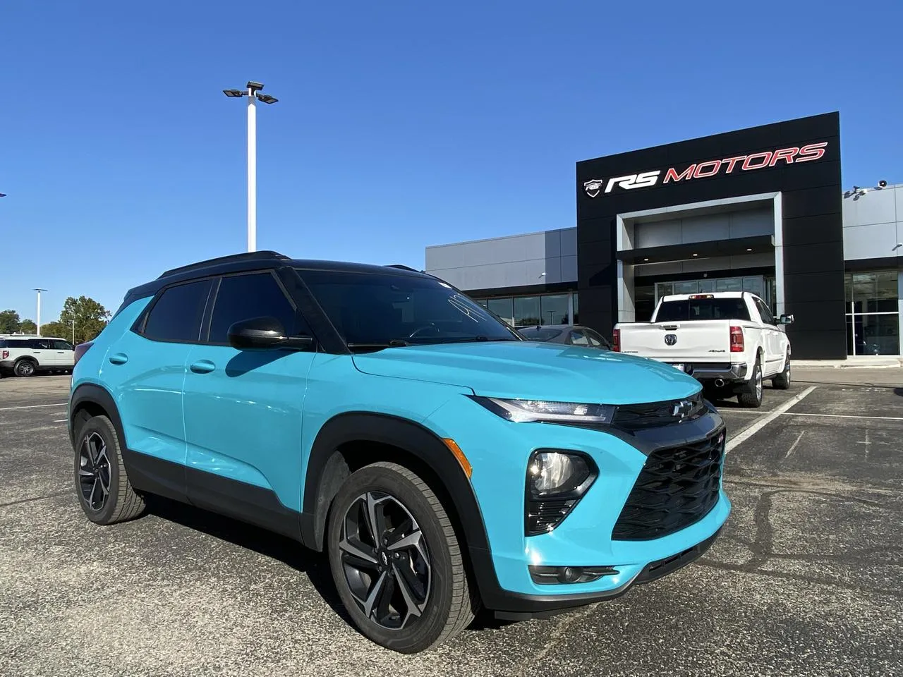 Blue 2021 Chevrolet TrailBlazer RS AWD for sale in Indianapolis, IN