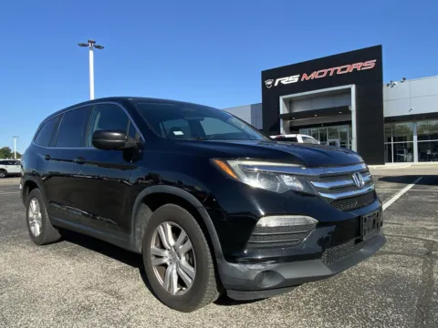 Black 2016 Honda Pilot LX 4WD for sale in Indianapolis, IN