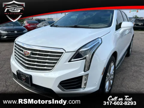 White 2017 Cadillac XT5 Platinum for sale in Indianapolis, IN