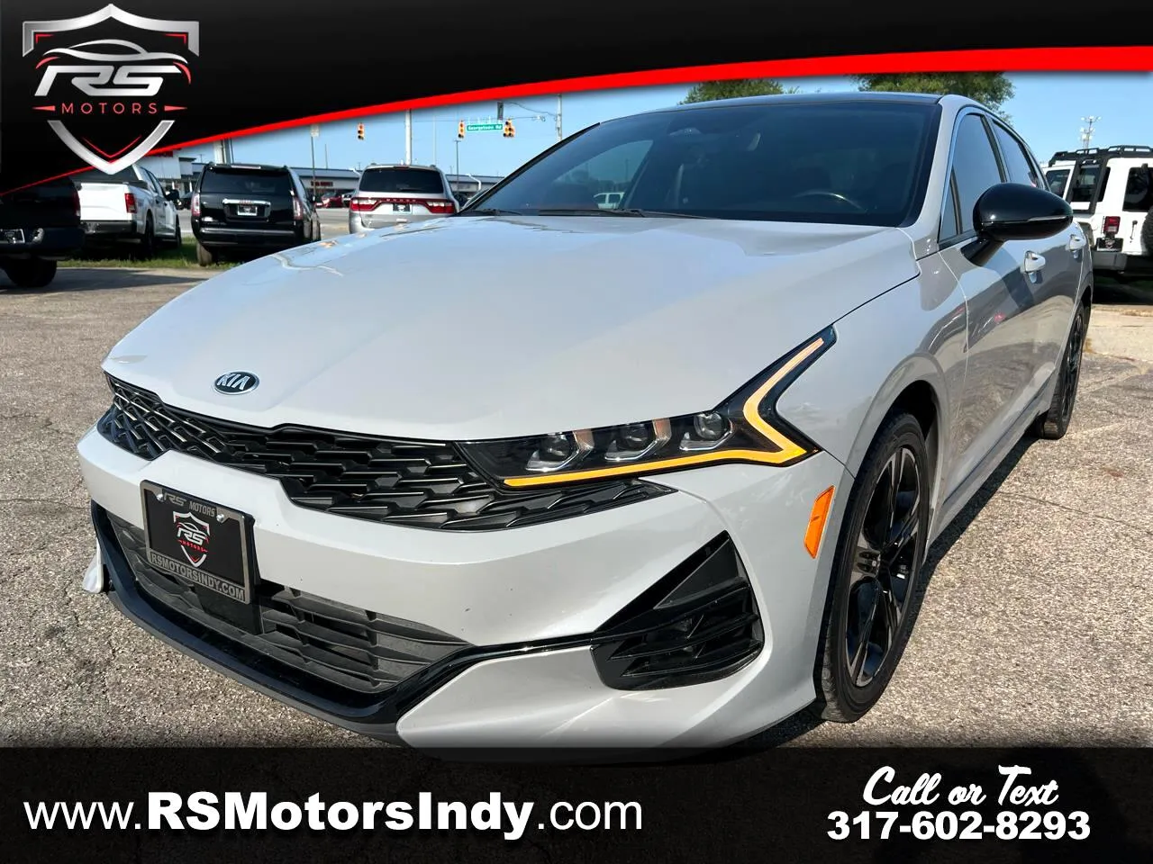 Gray 2021 Kia K5 GT-Line for sale in Indianapolis, IN