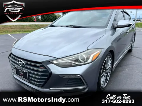 Gray 2018 Hyundai Elantra Sport for sale in Indianapolis, IN