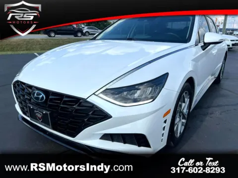 White 2020 Hyundai Sonata SEL for sale in Indianapolis, IN
