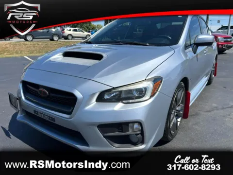 Silver 2016 Subaru WRX Limited for sale in Indianapolis, IN