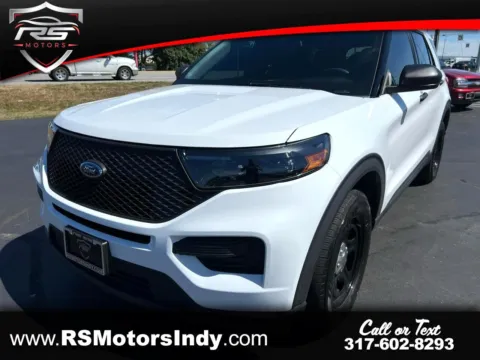 White 2021 Ford Utility Police Interceptor for sale in Indianapolis, IN