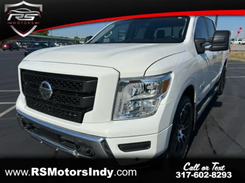 White 2021 Nissan Titan SV for sale in Indianapolis, IN