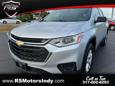 Silver 2021 Chevrolet Traverse LS for sale in Indianapolis, IN