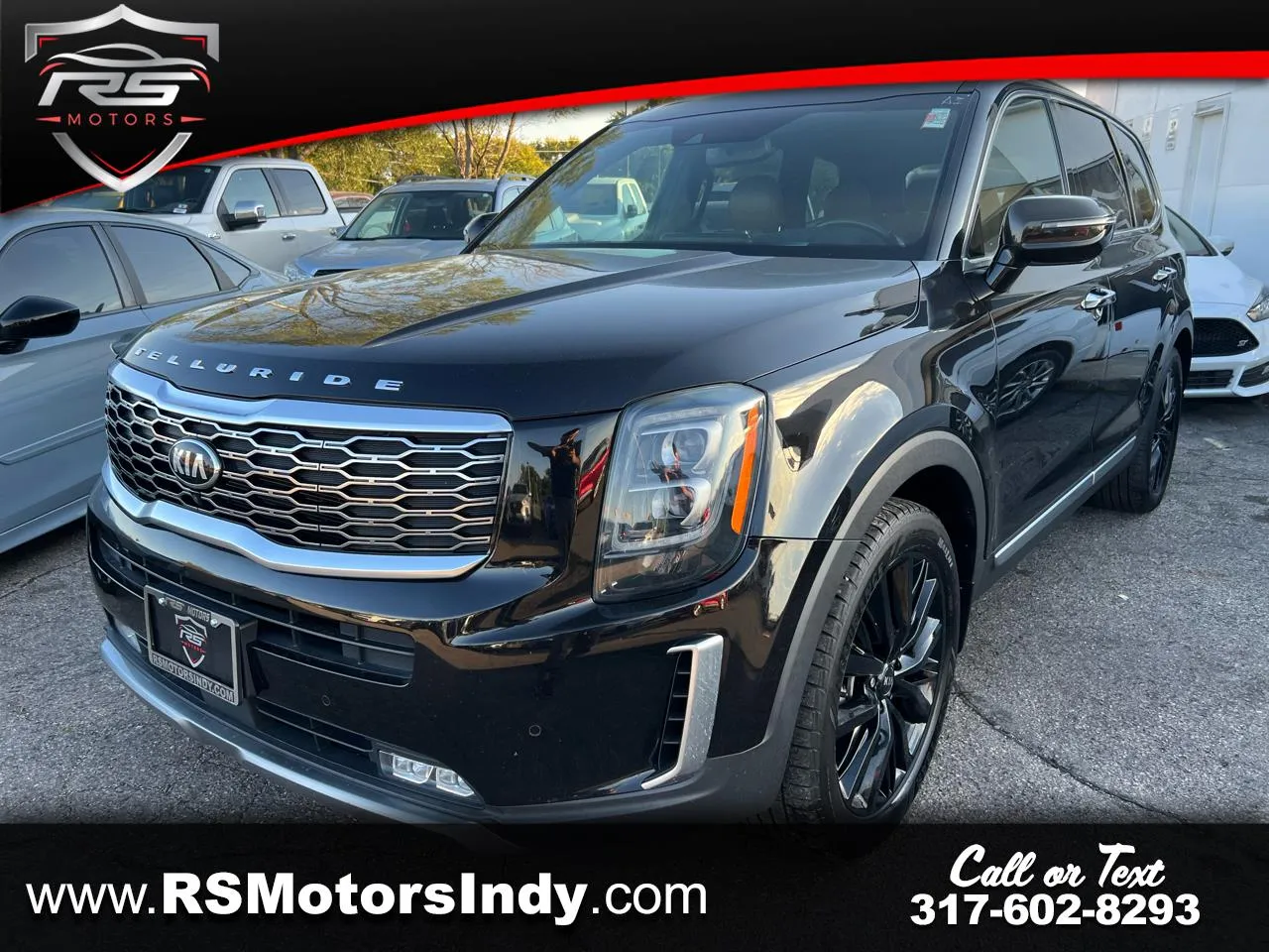 Black 2020 Kia Telluride SX for sale in Indianapolis, IN