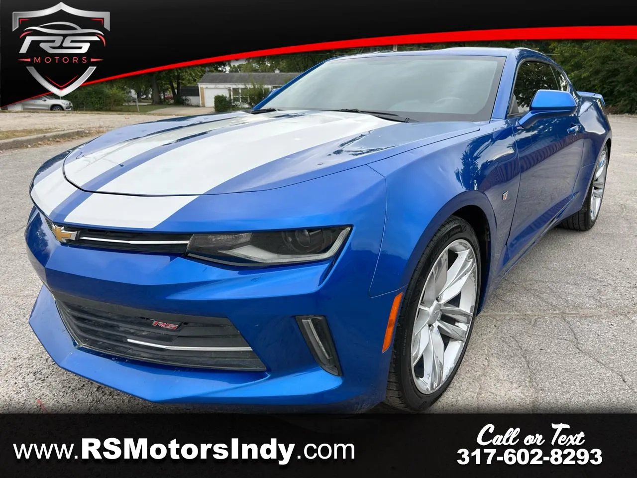Blue 2017 Chevrolet Camaro 2LT for sale in Indianapolis, IN