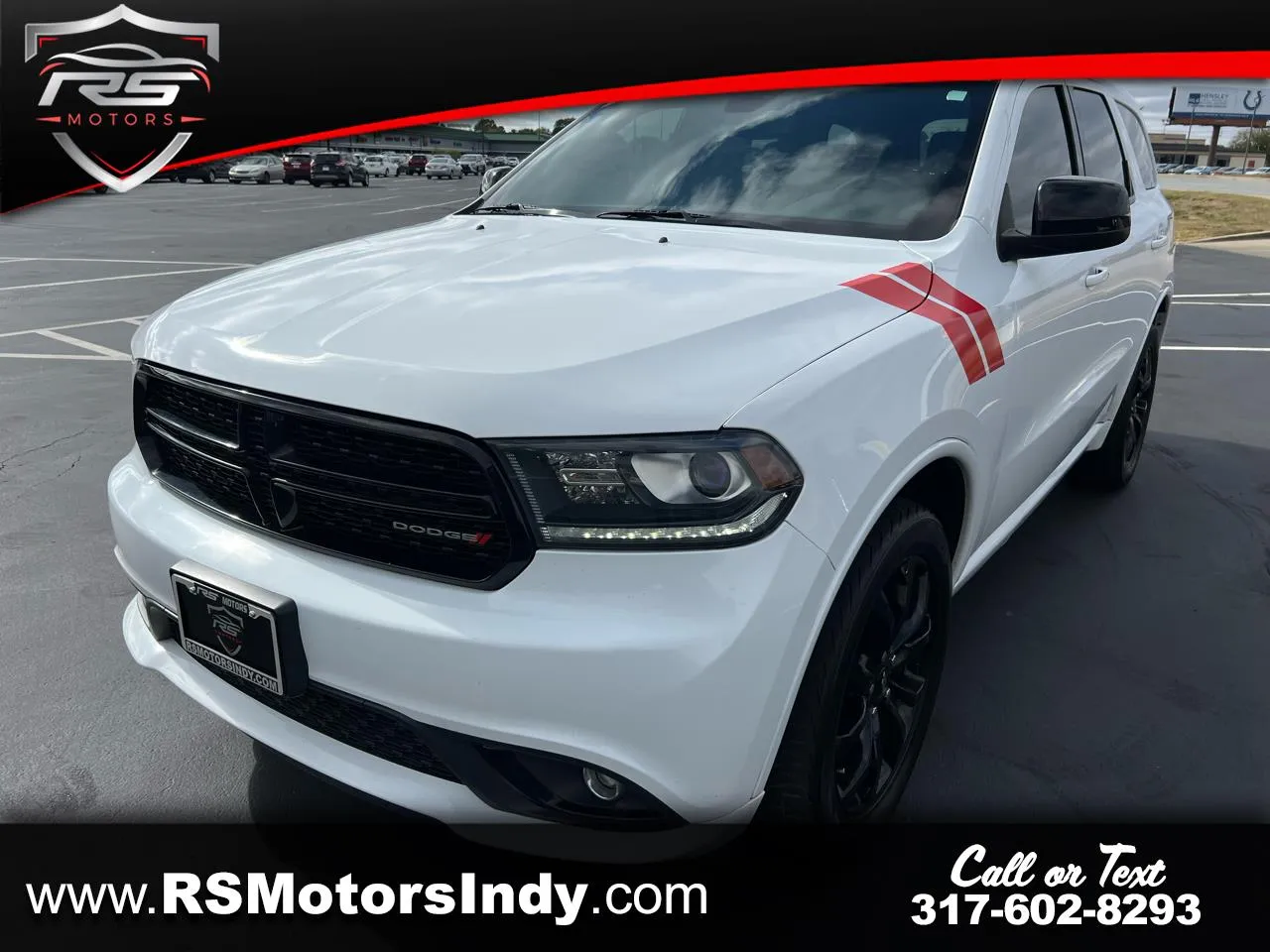 White 2019 Dodge Durango SXT Plus for sale in Indianapolis, IN