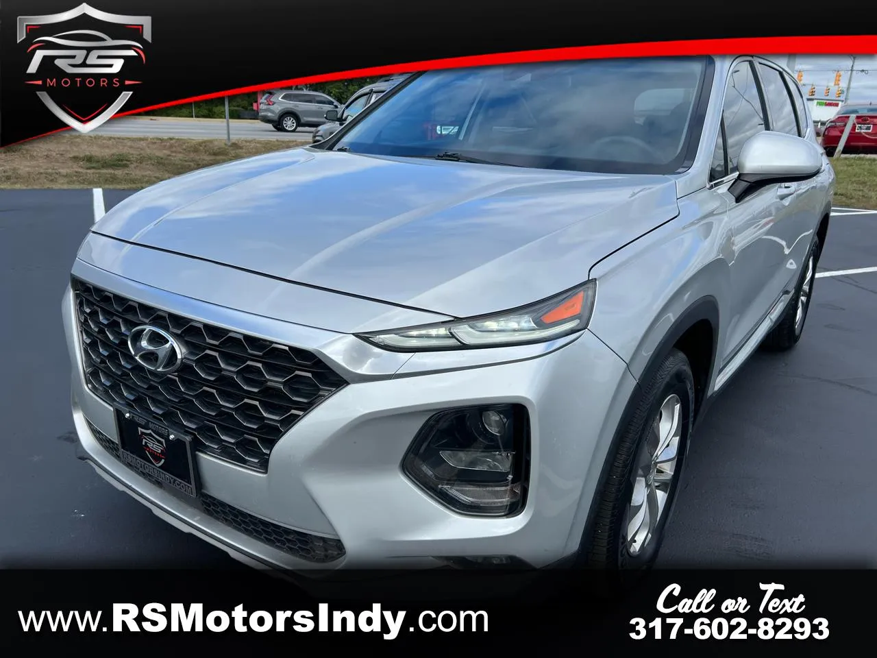 Silver 2019 Hyundai Santa Fe SEL for sale in Indianapolis, IN