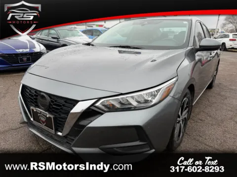 Gray 2022 Nissan Sentra SV for sale in Indianapolis, IN