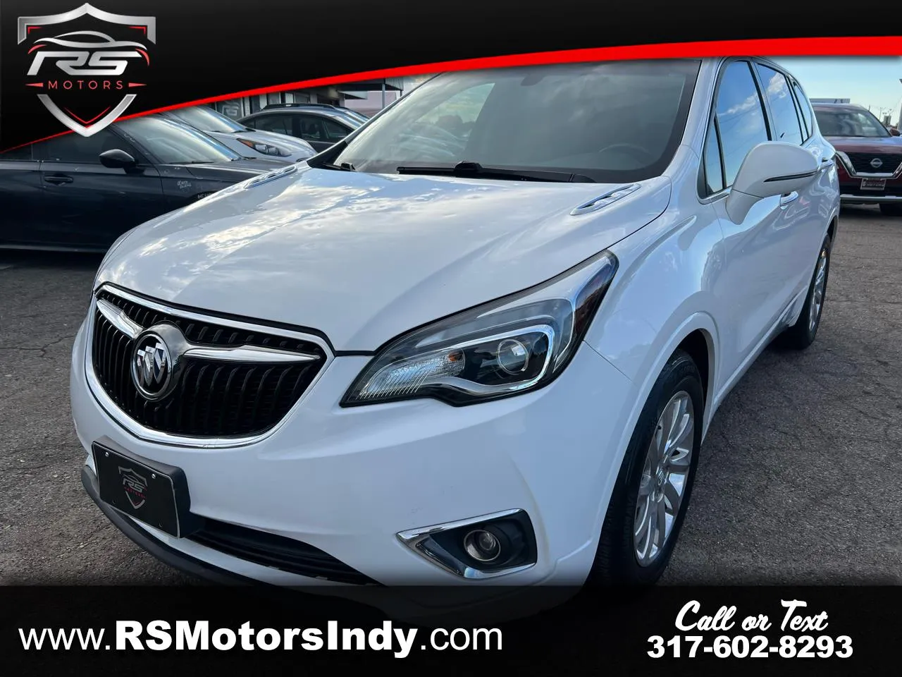 White 2019 Buick Envision Essence for sale in Indianapolis, IN