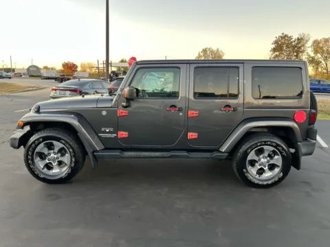 Another view of 2017 Jeep Wrangler Unlimited Sahara for sale in Indianapolis, IN at RS Motors