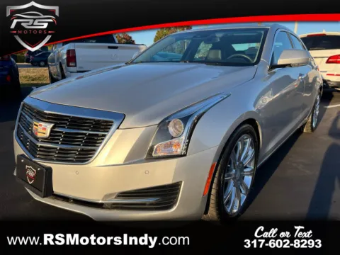 Silver 2018 Cadillac ATS 2.0L Turbo Luxury for sale in Indianapolis, IN
