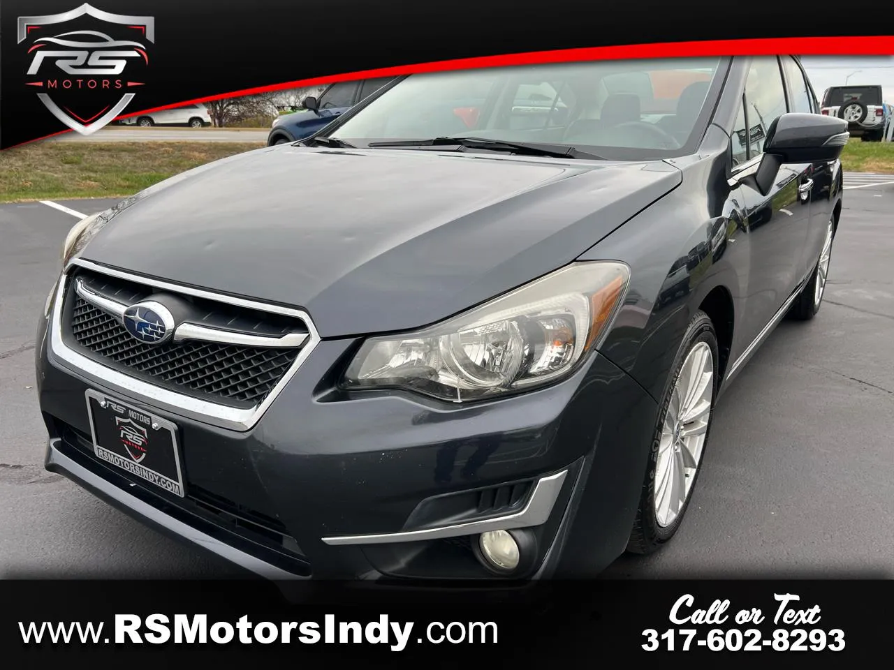 Gray 2015 Subaru Impreza 2.0i Limited for sale in Indianapolis, IN