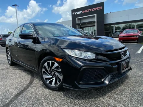 Black 2019 Honda Civic LX CVT for sale in Indianapolis, IN