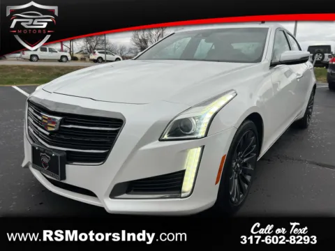 White 2017 Cadillac CTS 3.6L Luxury for sale in Indianapolis, IN