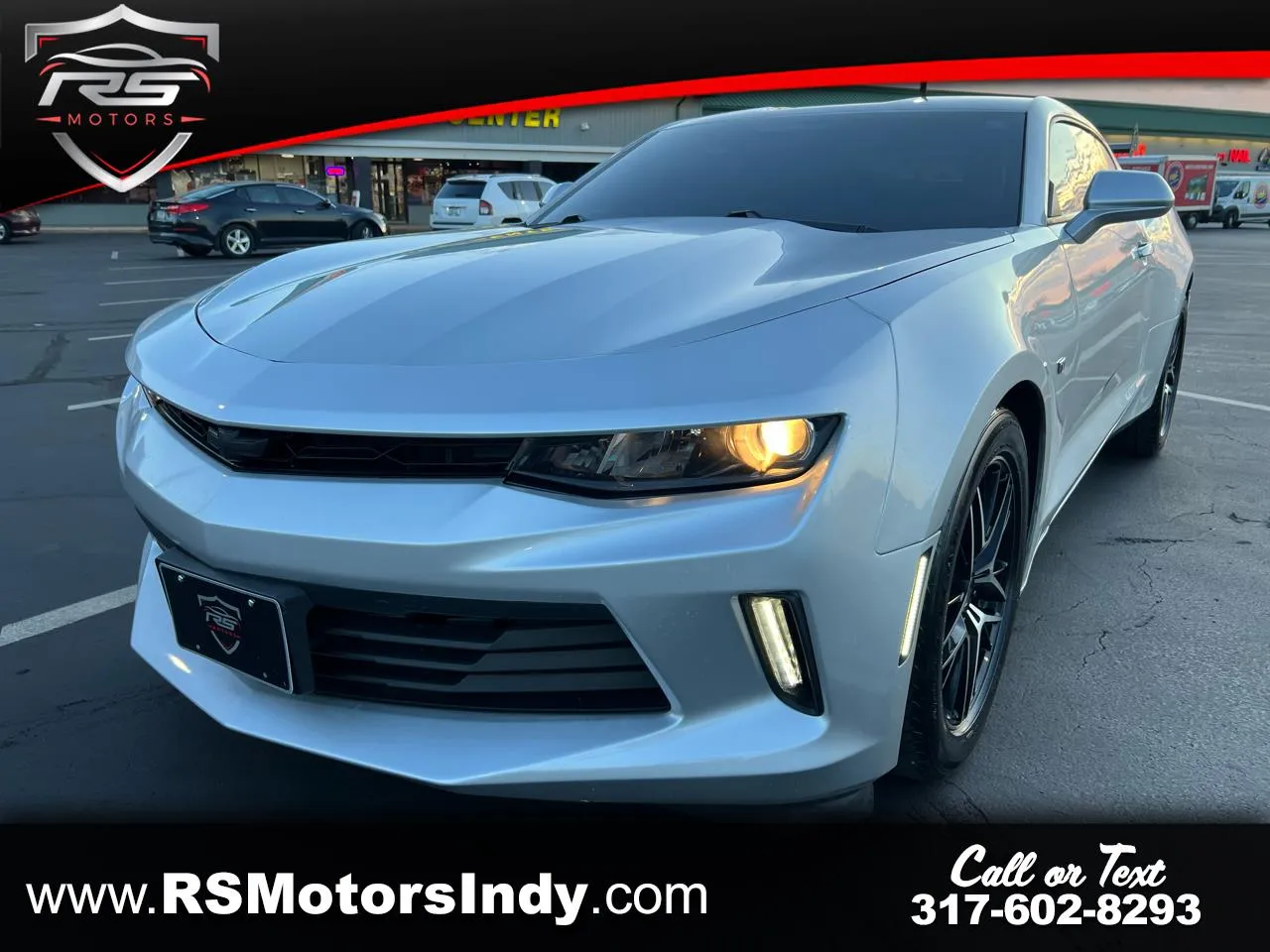 Silver 2017 Chevrolet Camaro 1LT for sale in Indianapolis, IN