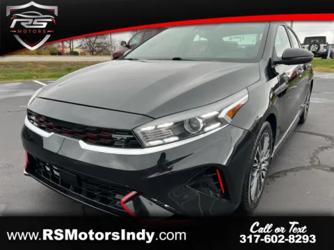 Black 2022 Kia Forte GT-Line for sale in Indianapolis, IN