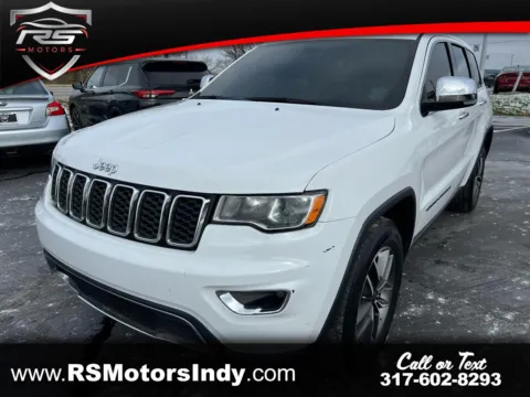 White 2021 Jeep Grand Cherokee Limited for sale in Indianapolis, IN