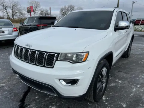 White 2021 Jeep Grand Cherokee Limited 2WD for sale in Indianapolis, IN