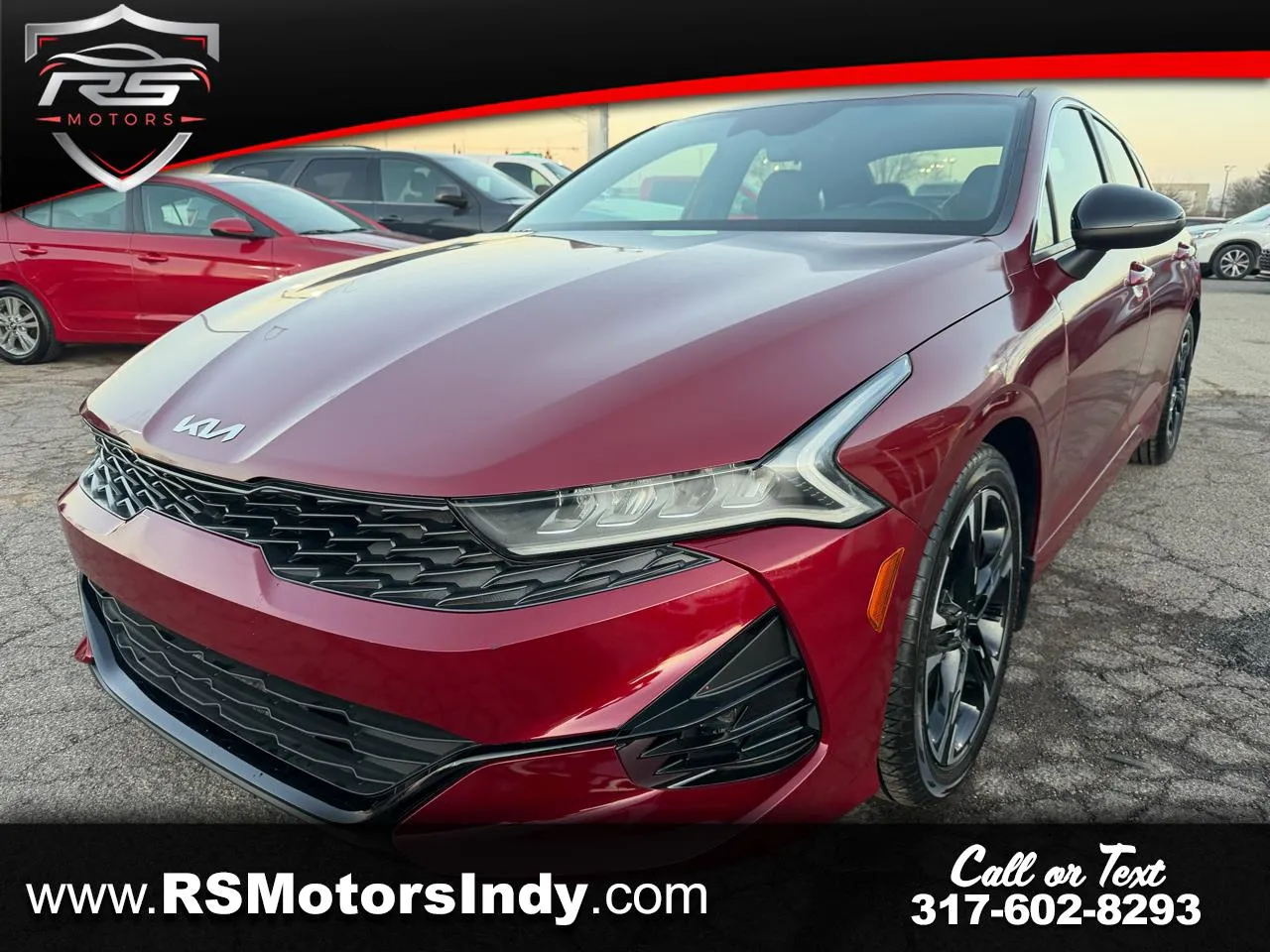 Red 2022 Kia K5 GT-Line for sale in Indianapolis, IN