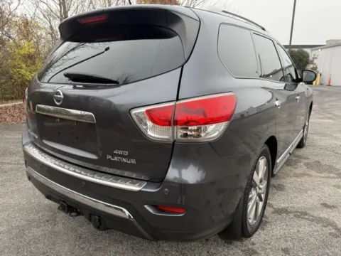 Another view of 2014 Nissan Pathfinder Platinum for sale in Indianapolis, IN at Indy Luxury Motorsports
