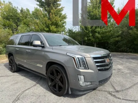 Brown 2017 Cadillac Escalade ESV Platinum Edition for sale in Indianapolis, IN