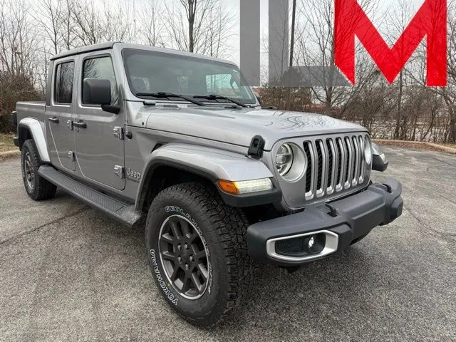 Silver 2020 Jeep Gladiator Overland for sale in Indianapolis, IN