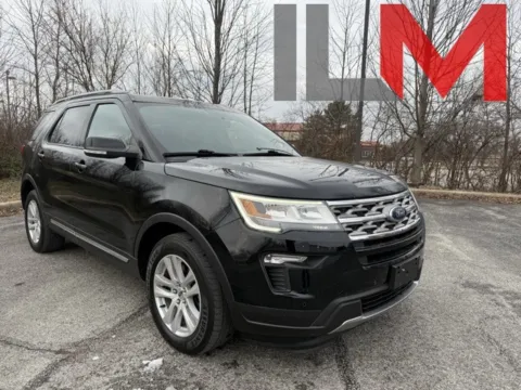 Black 2018 Ford Explorer XLT for sale in Indianapolis, IN