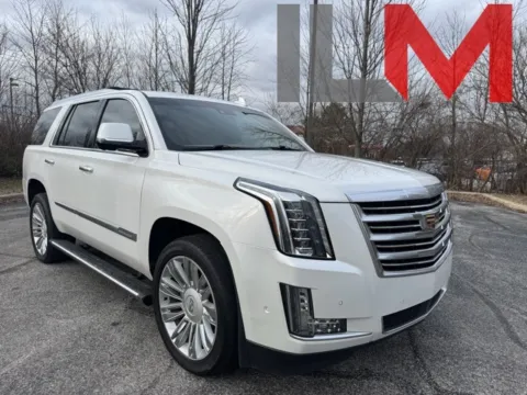 White 2018 Cadillac Escalade Platinum Edition for sale in Indianapolis, IN