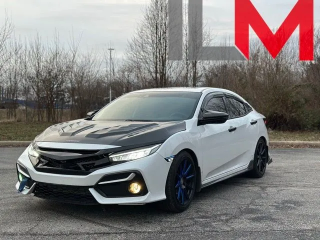 White 2021 Honda Civic Sport Touring for sale in Indianapolis, IN