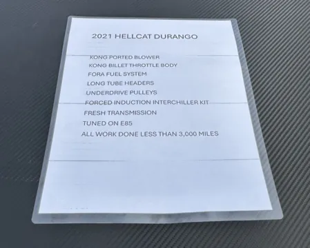 Photos of 2021 Dodge Durango SRT Hellcat for sale in Indianapolis, IN at Indy Luxury Motorsports