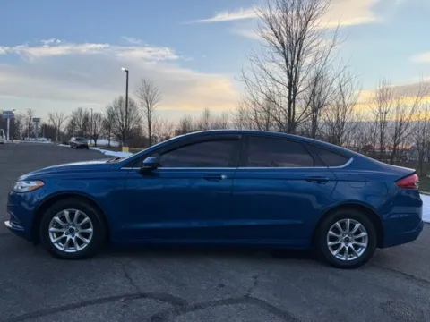 Another view of 2017 Ford Fusion S for sale in Indianapolis, IN at Indy Luxury Motorsports