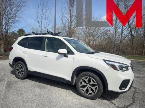 White 2021 Subaru Forester Premium for sale in Indianapolis, IN