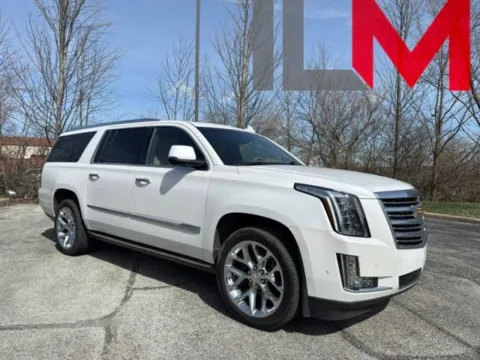 White 2018 Cadillac Escalade ESV Platinum Edition for sale in Indianapolis, IN