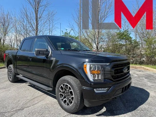 Black 2022 Ford F-150 XLT for sale in Indianapolis, IN