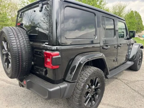 Another view of 2021 Jeep Wrangler Unlimited Sahara 4xe for sale in Indianapolis, IN at Indy Luxury Motorsports