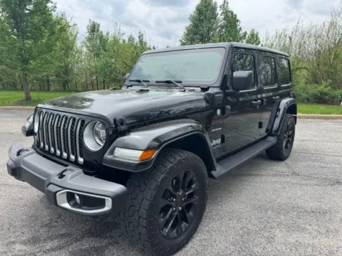 Photos of 2021 Jeep Wrangler Unlimited Sahara 4xe for sale in Indianapolis, IN at Indy Luxury Motorsports