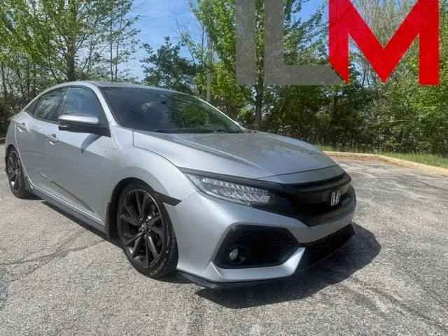Silver 2017 Honda Civic Sport Touring for sale in Indianapolis, IN