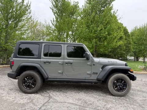 Photos of 2022 Jeep Wrangler Unlimited Willys for sale in Indianapolis, IN at Indy Luxury Motorsports