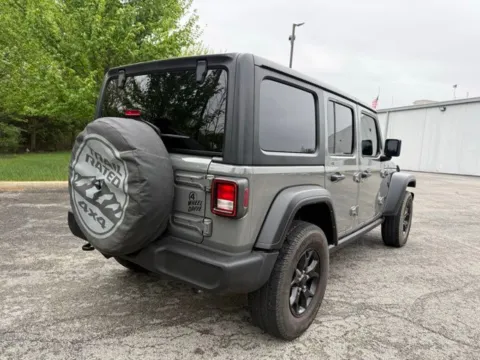 Another view of 2022 Jeep Wrangler Unlimited Willys for sale in Indianapolis, IN at Indy Luxury Motorsports