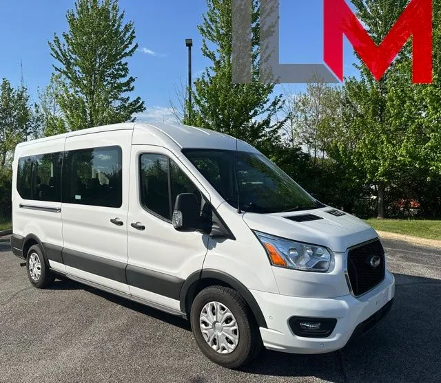 White 2022 Ford Transit-350 XLT for sale in Indianapolis, IN