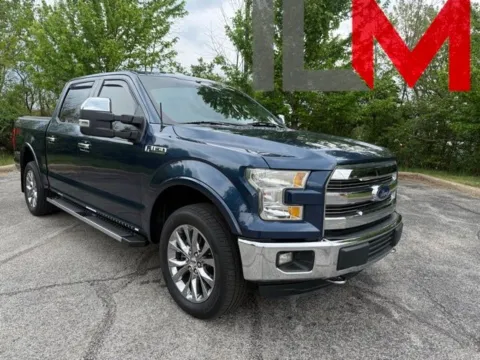 Blue 2017 Ford F-150 Lariat for sale in Indianapolis, IN