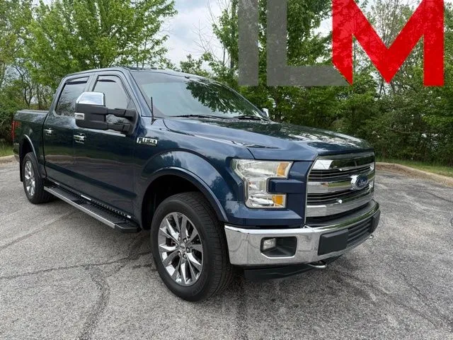 Blue 2017 Ford F-150 Lariat for sale in Indianapolis, IN
