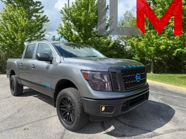 Gray 2017 Nissan Titan for sale in Indianapolis, IN