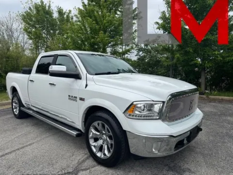 White 2016 Ram 1500 Laramie Longhorn for sale in Indianapolis, IN
