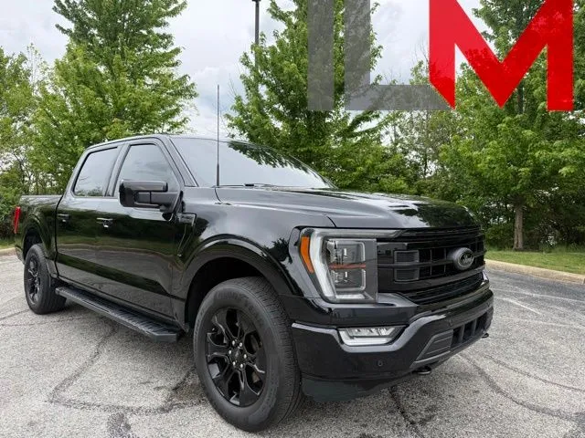 Black 2022 Ford F-150 Lariat for sale in Indianapolis, IN