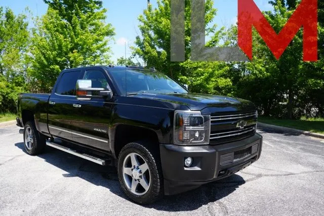 Black 2015 Chevrolet Silverado 2500 HD LTZ for sale in Indianapolis, IN
